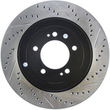 StopTech Slotted & Drilled Sport Brake Rotor 127.46075L