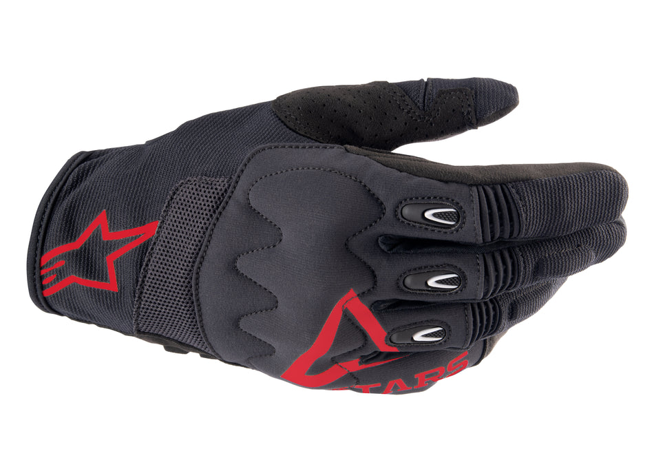 ALPINESTARS Techdura Gloves Fire Red/Black 2x 3564524-3131-XXL