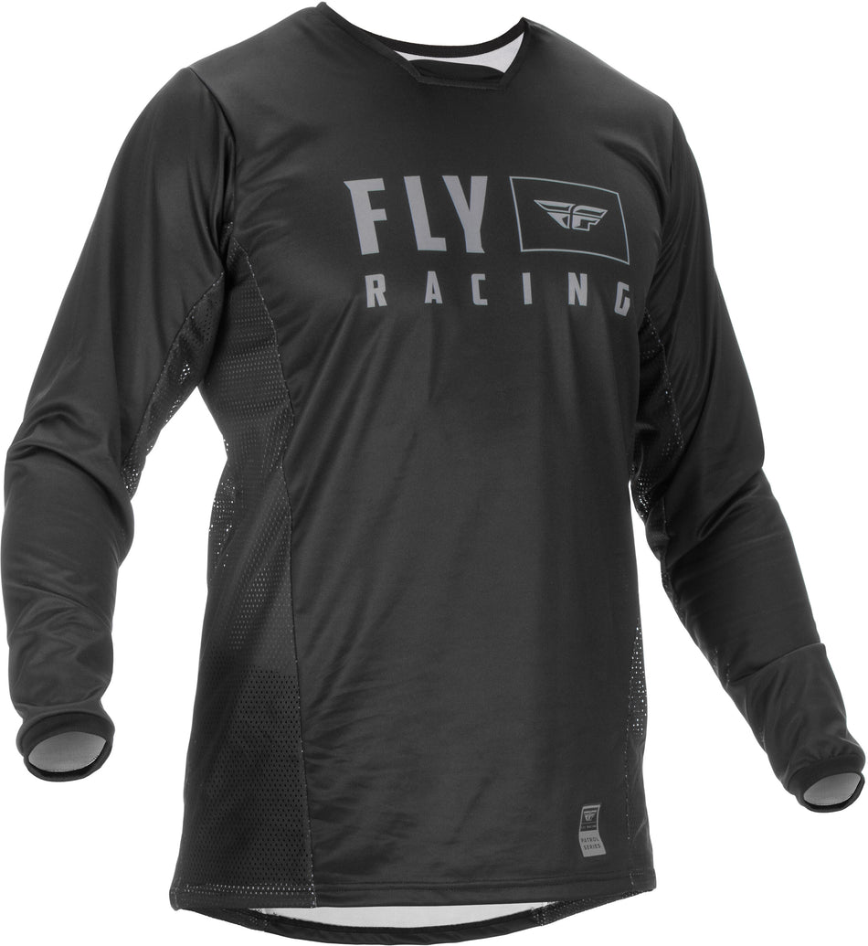 FLY RACING Patrol Jersey Black 2x 375-6502X