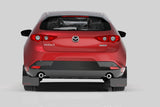 Rally Armor 19-22 Mazda3 GT Sport Hatch Black UR Mud Flap w/ Dark Grey Logo MF61-UR-BLK/DGRY