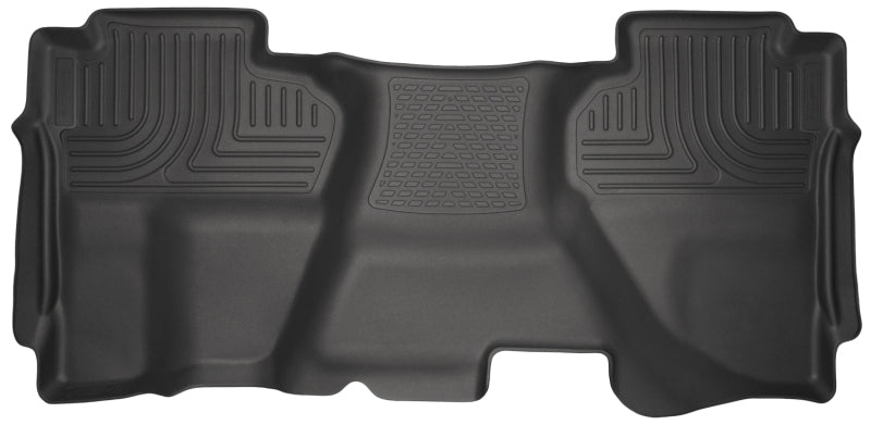 Husky Liners 07-13 Chevrolet Silverado 1500 Ext Cab WeatherBeater Black 2nd Seat Floor Liners 19191