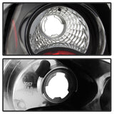 Spyder Dodge Caravan/Grand Caravan 01-07 Euro Style Tail Lights Black ALT-YD-DC01-BK 5002211