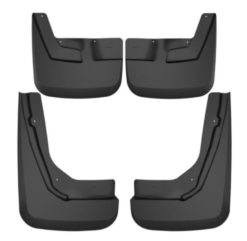 Husky Liners 21-23 Suburban/Tahoe/Yukon XL w/o Power Running Boards Front/Rear Mud Guards - BLK 58246