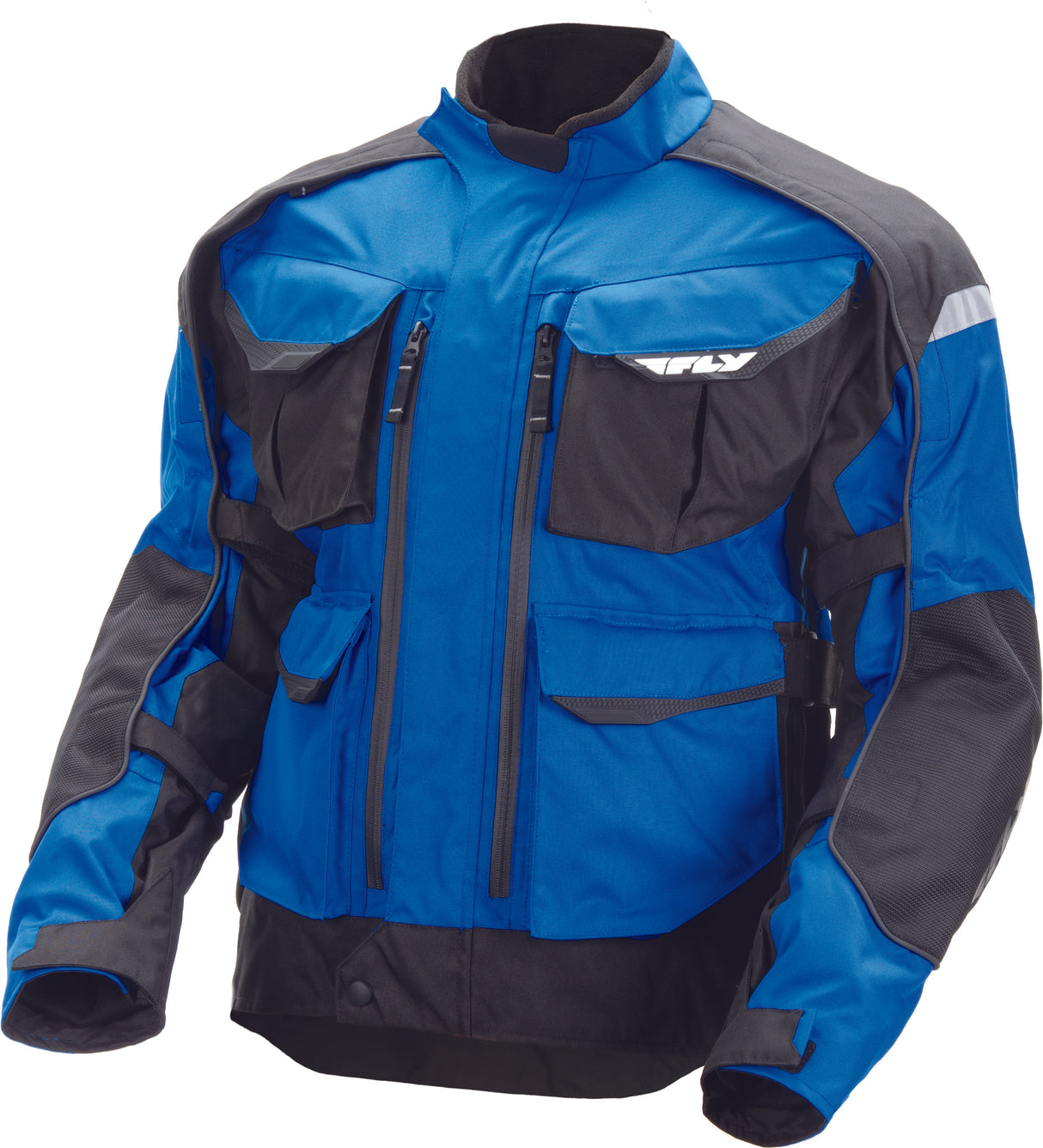 FLY RACING Terra Trek 4 Jacket Blue/Black Lg #5958 477-2082~4