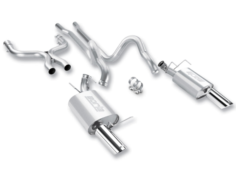 Borla 2011-2012 Mustang GT 5.0L 8cyl 6spd RWD Agressive ATAK Catback Exhaust 140372