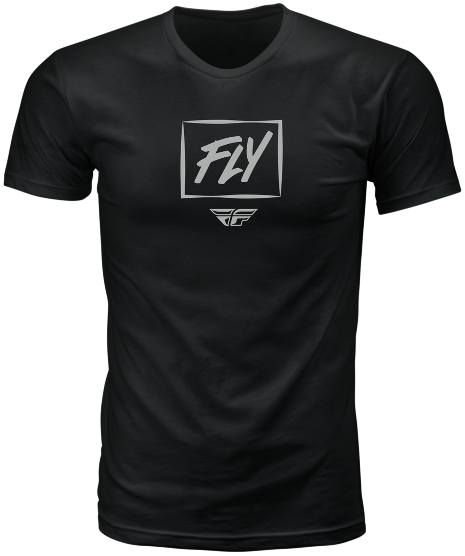 FLY RACING Fly Zoom Tee Black Md 352-0140M
