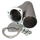 QTP 3.5in Weld-On QTEC Exhaust Cutout Y-Pipe 10350