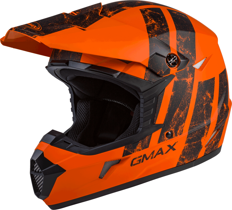 GMAX Youth Mx-46y Off-Road Dominant Helmet Matte Orange/Black Yl G3464132