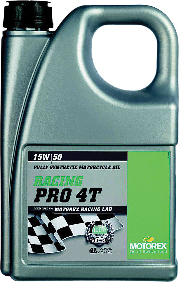 MOTOREXRacing Pro 4t 15w50 (4 Liters)303106