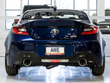 AWE Subaru BRZ/ Toyota GR86/ Toyota 86 Touring Edition Cat-Back-Auspuff - Chrom-Silber-Endstücke 3015-32486