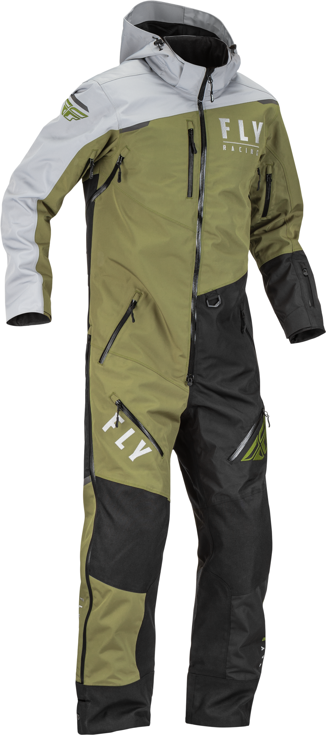 FLY RACING Cobalt Shell Monosuit Olive/Grey 2x 470-43532X