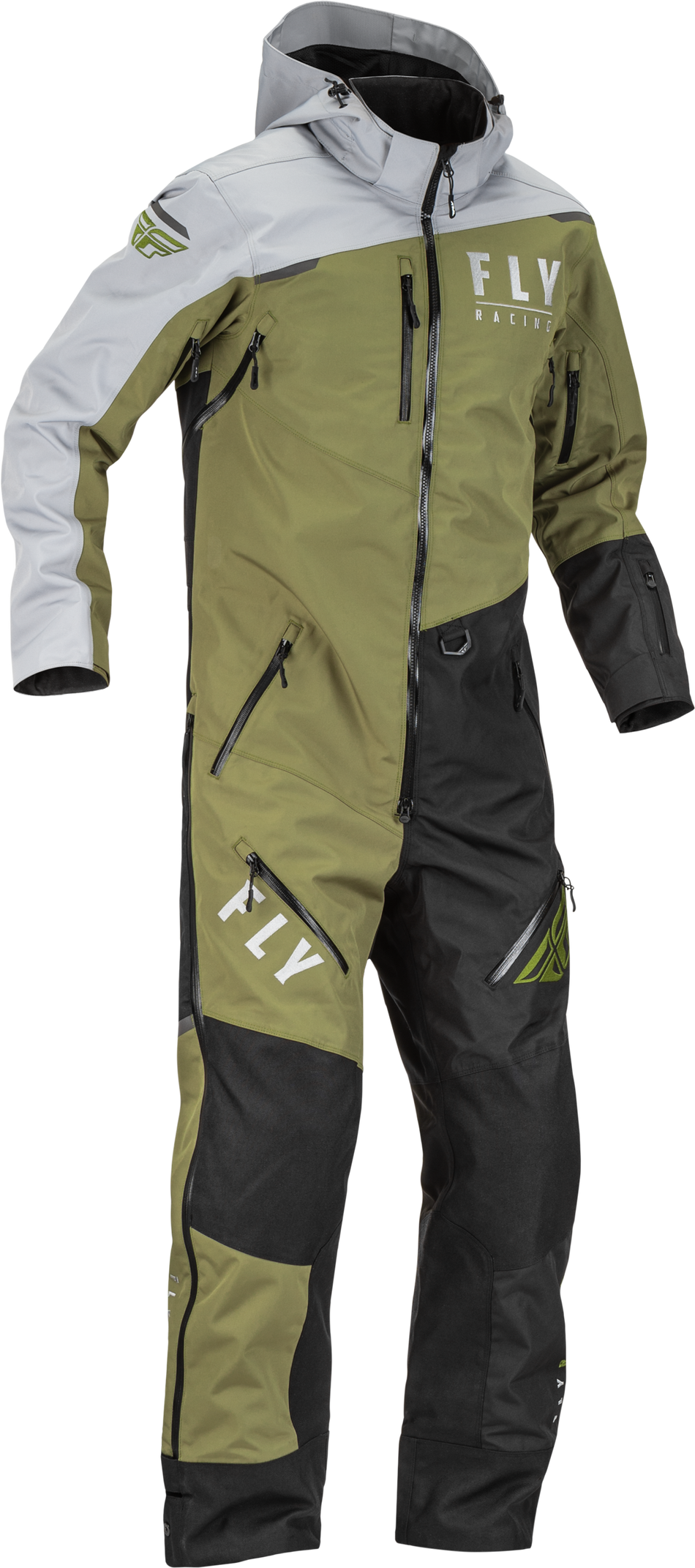 FLY RACING Cobalt Shell Monosuit Olive/Grey 2x 470-43532X