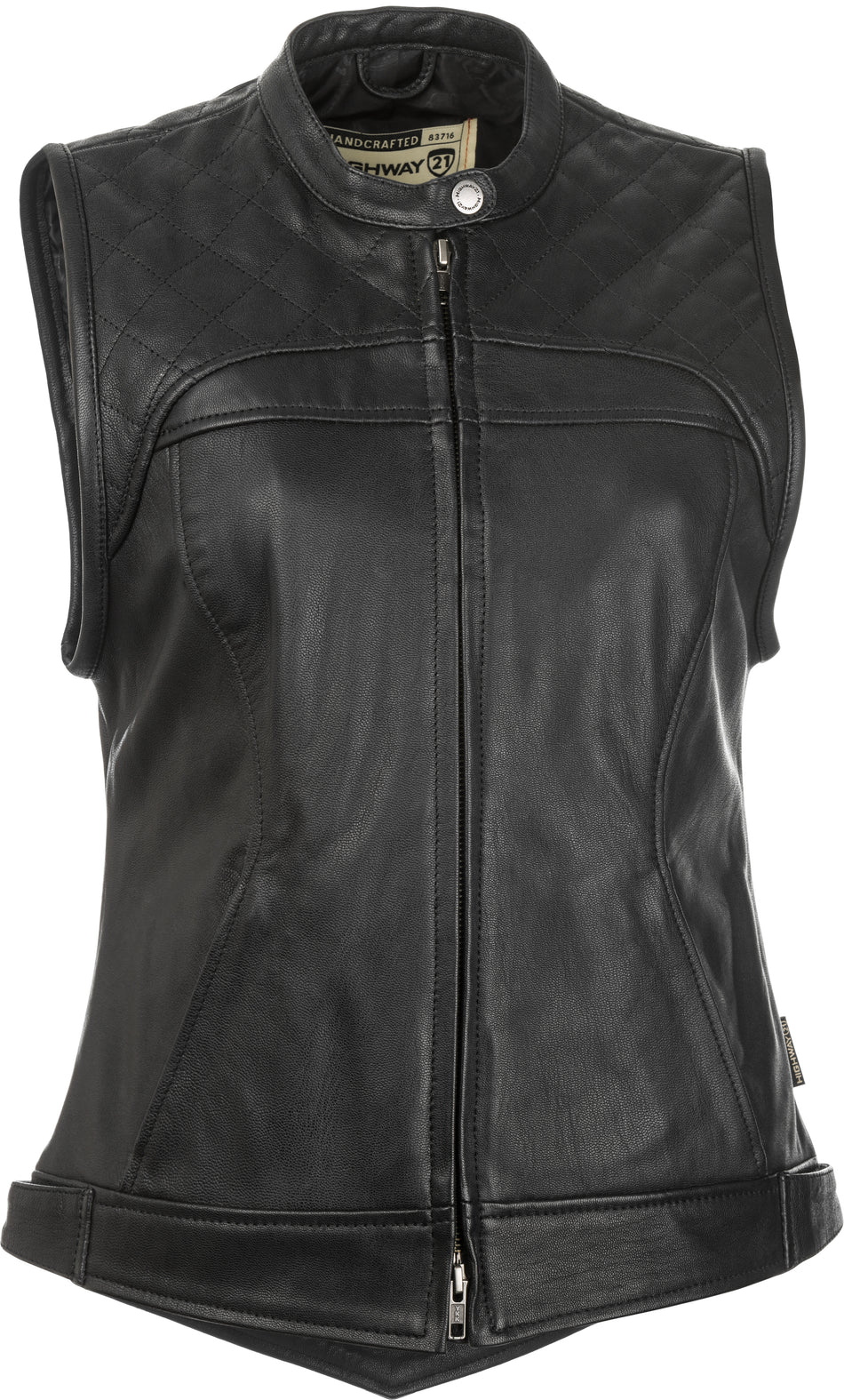 HIGHWAY 21 Women's Ava Vest Black 2x 489-15002X