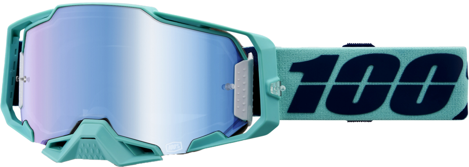 100% Armega Goggle Esterel Mirror Blue Lens 50005-00017