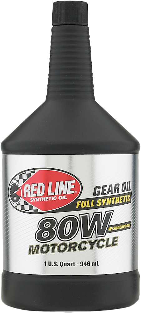 RED LINE Gear Oil W/Shockproof 80w 1qt 42704