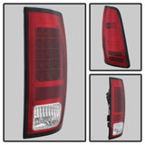 Spyder Dodge Ram 1500 13-14 13-14 LED Tail Lights LED Model only - Red Clear ALT-YD-DRAM13-LED-RC 5077547