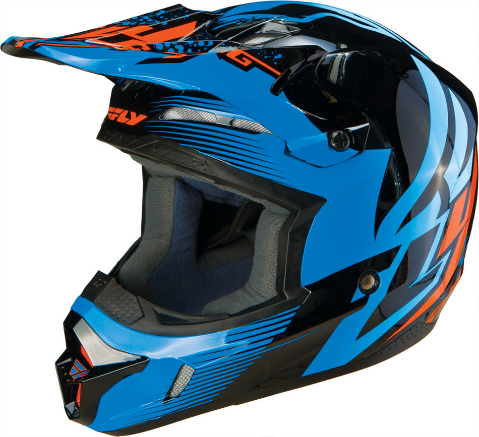 FLY RACING Kinetic Inversion Helmet Blue/Black Xs 73-3343XS