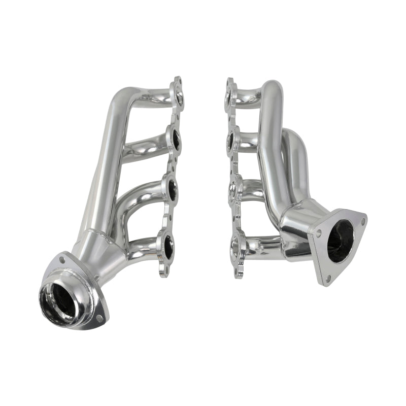 JBA 02-13 GM Truck 4.8L/5.3L LS Silver Ctd Cat4Ward Header 1850S-2JS