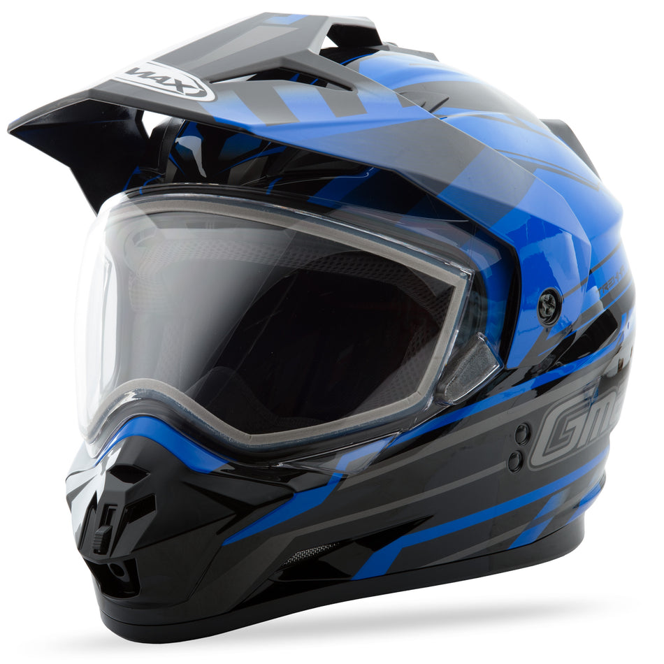 GMAX Gm-11s Sport Helmet Trekka Black/Blue X G2116217 TC-2