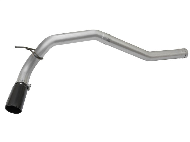 aFe LARGE Bore HD DPF-Back SS Exhaust w/ Black Tip 2016 Nissan Titan XD V8-5.0L (td) 49-46113-B