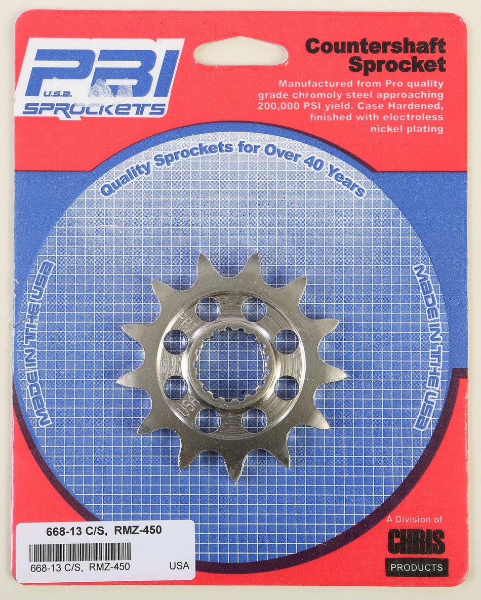 PBIFront Cs Sprocket Steel 13t-520 Suz668-13