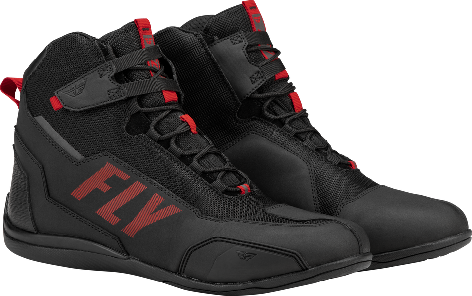 FLY RACING M21 Riding Shoes Black/Red 07 361-99807