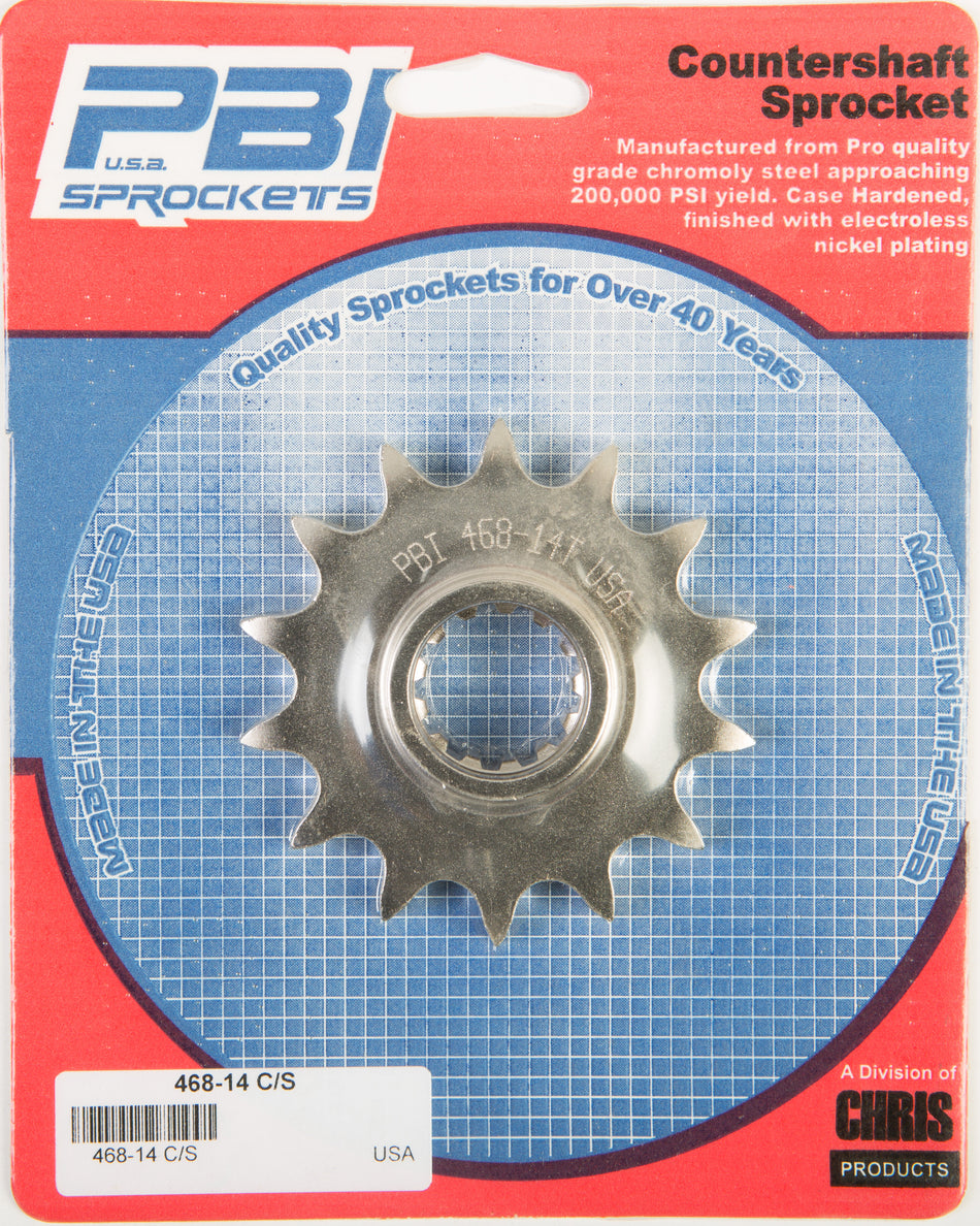 PBIFront Cs Sprocket Steel 14t-525 Kaw468-14