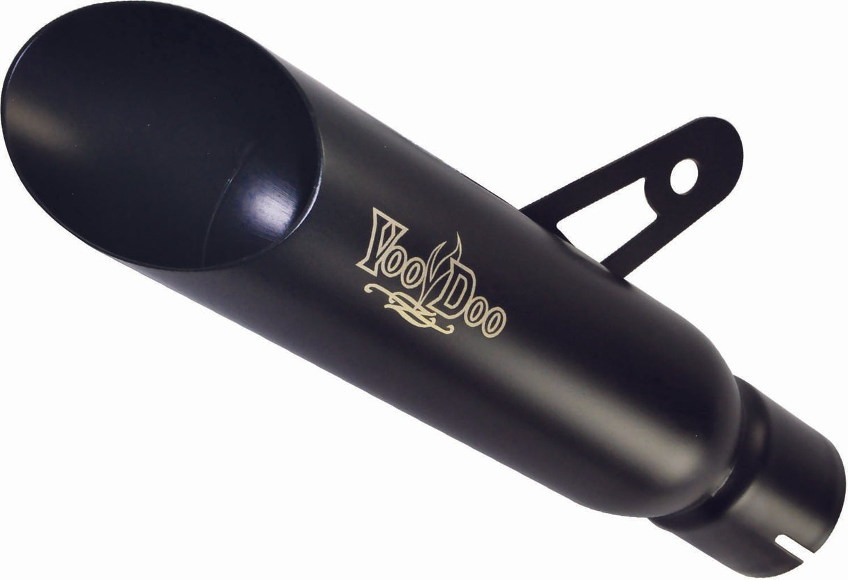 VOODOO Shorty Exhaust Single Muffler Black VER1L5B