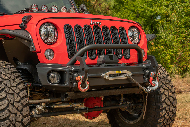 Rugged Ridge Arcus Front Bumper Set W/ Overrider 2018 Jeep Wrangler JK 11549.13