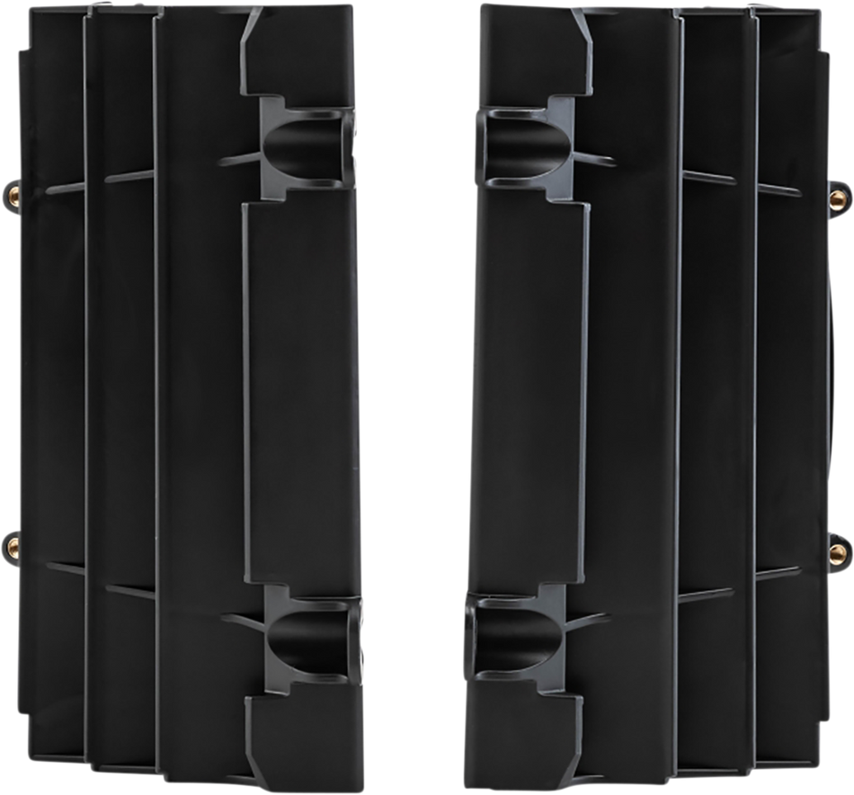 UFO Radiator Louvers - Black - KTM AC02467