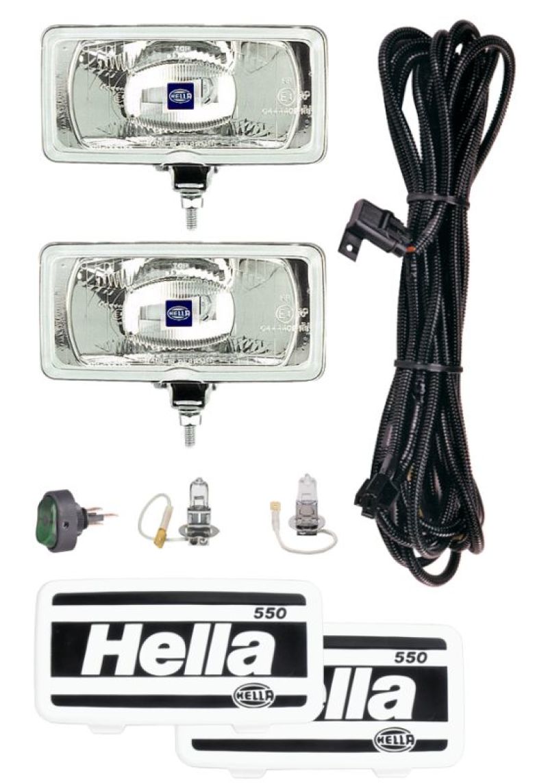 Hella 550 Series 12V/55W Halogen Driving Lamp Kit LA005700691