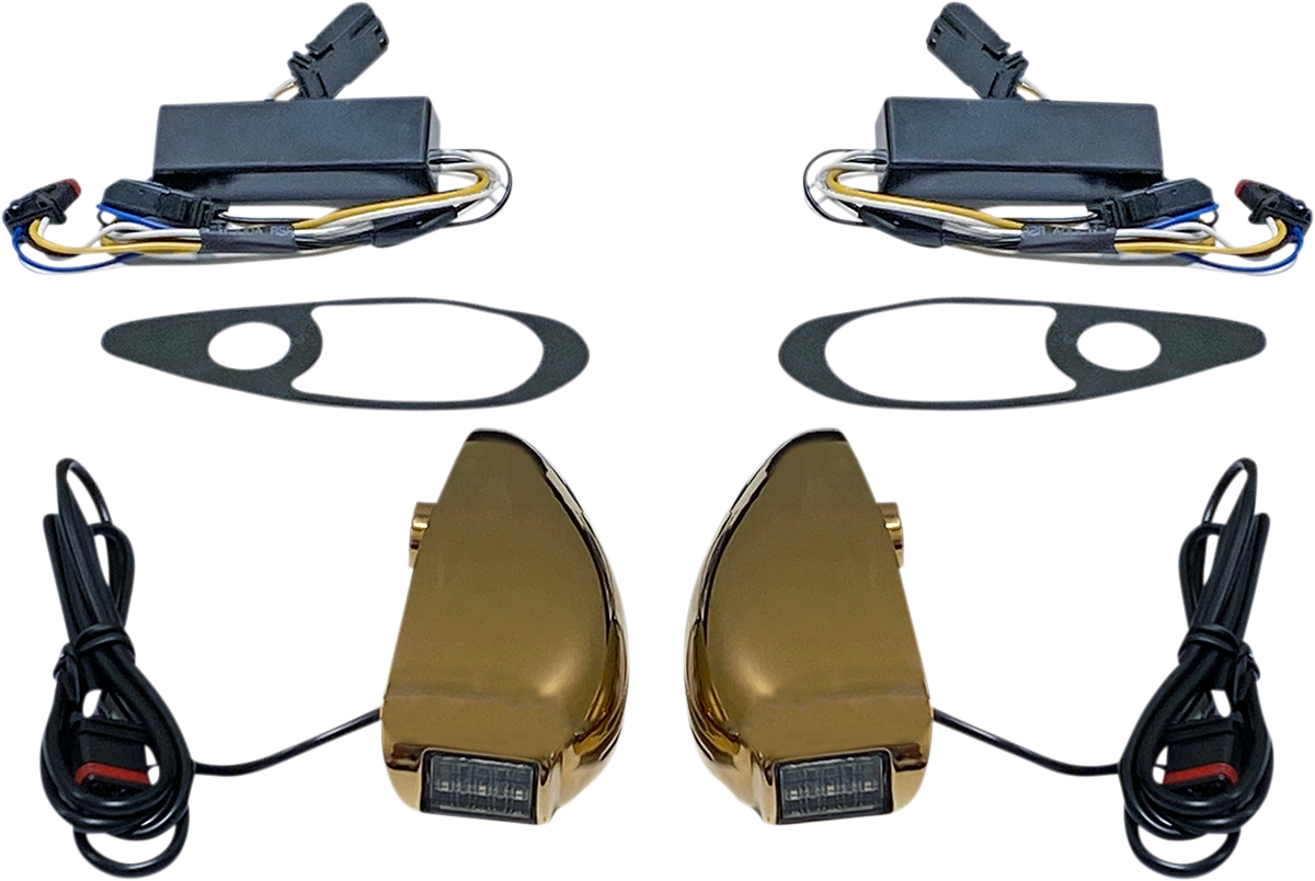 CUSTOM DYNAMICS ProBEAM Road Glide Blinker - Gold PB-RG-TS-15-G