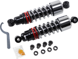 BURLY BRAND Slammer Plus Shocks - Chrome - FXD B28-1207