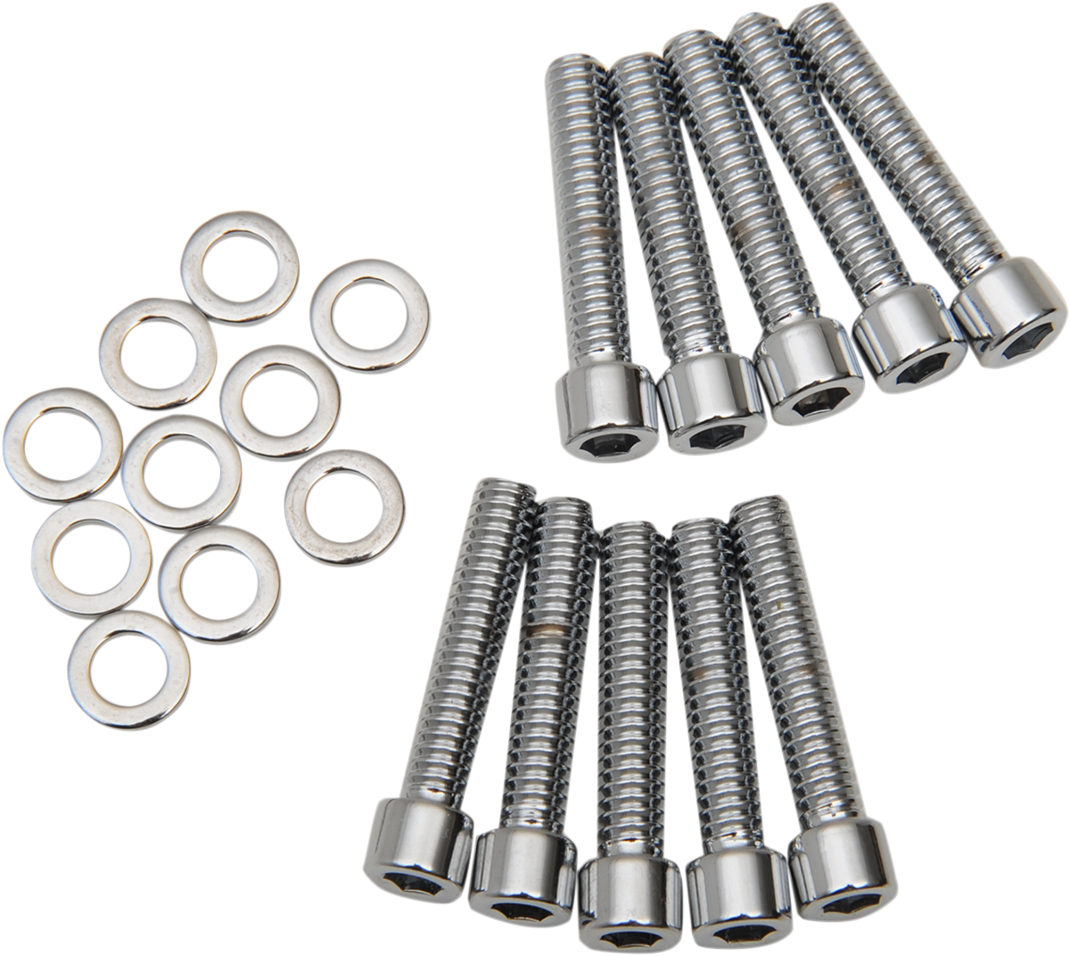 COLONY Bolt Kit - Camshaft Cover - Polished - Dyna/FL 9946-20P