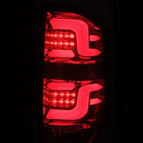 AlphaRex 14-20 Toyota Tundra PRO-Series LED Tail Lights Jet Black 672010