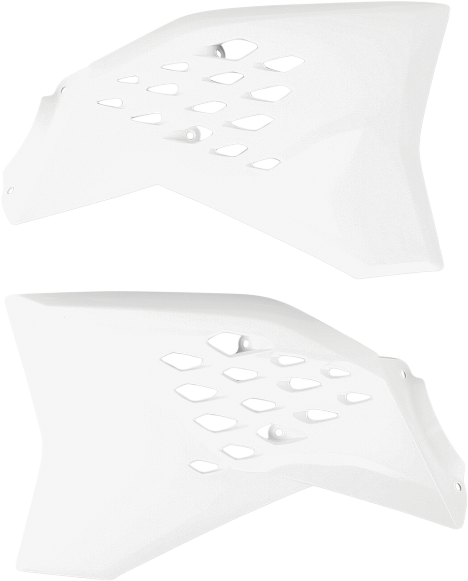 ACERBIS Radiator Shrouds - White 2081990002