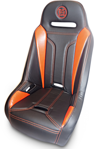 BS SAND Extreme Seat - Double T - Black/Deep Orange EXBUDODTC