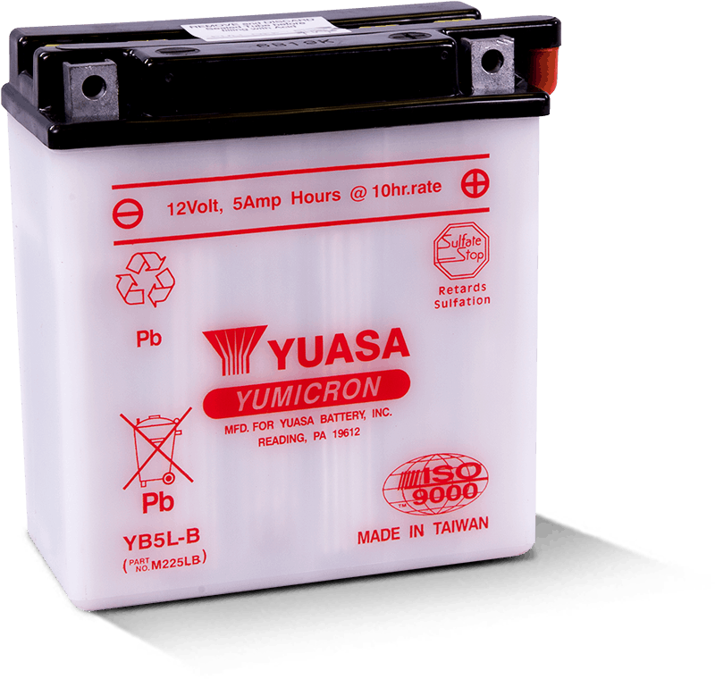 Yuasa YB5L-B Yumicron 12 Volt Battery
