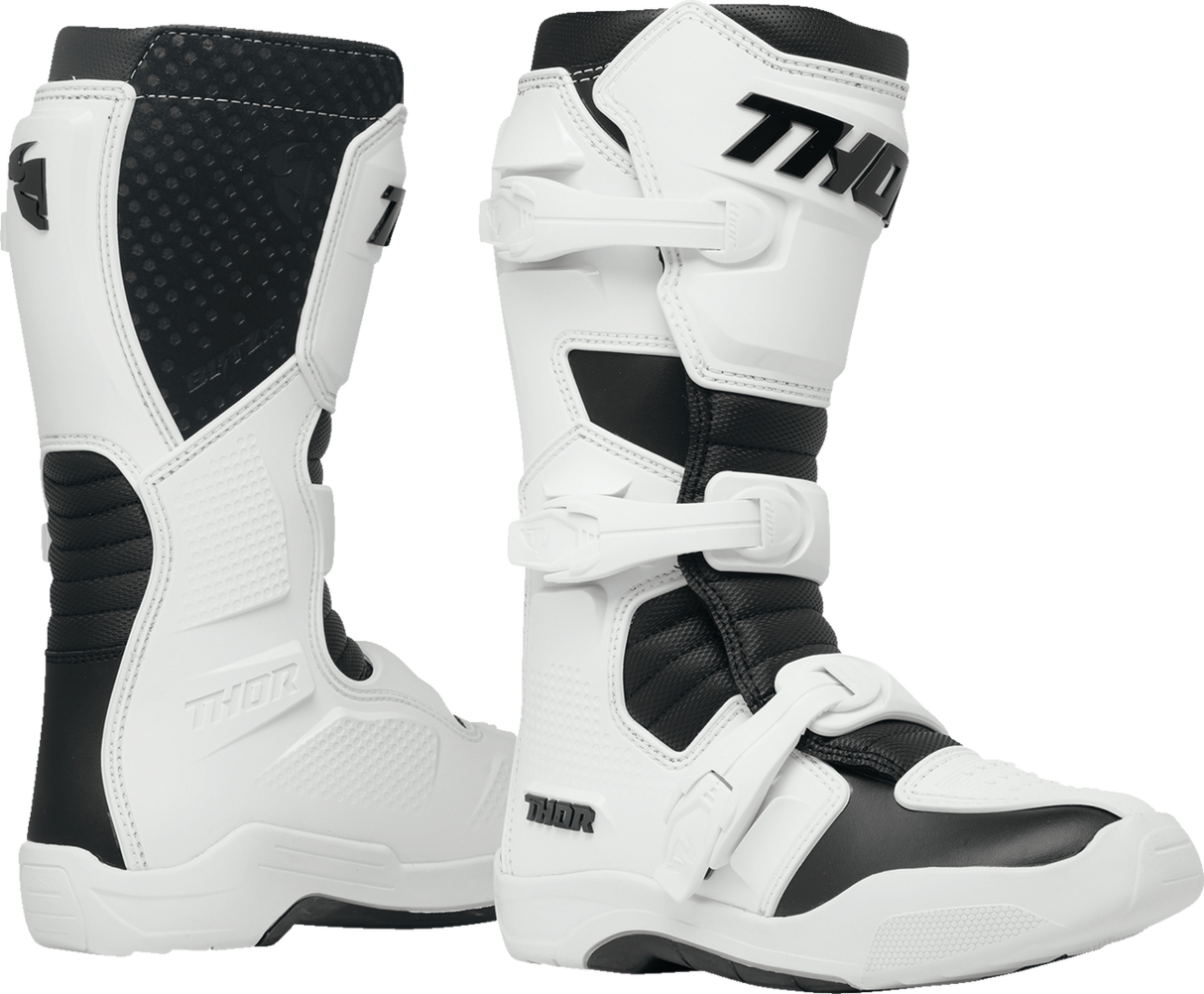 THOR Women's Blitz XR Boots - White/Black - Size 6 3410-3137