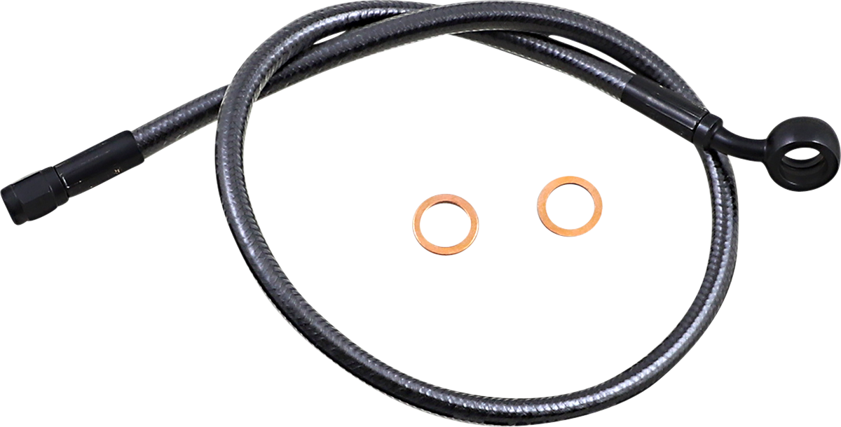 MAGNUM Brake Line - 12mm-35 - 24" - Black Pearl AS478124