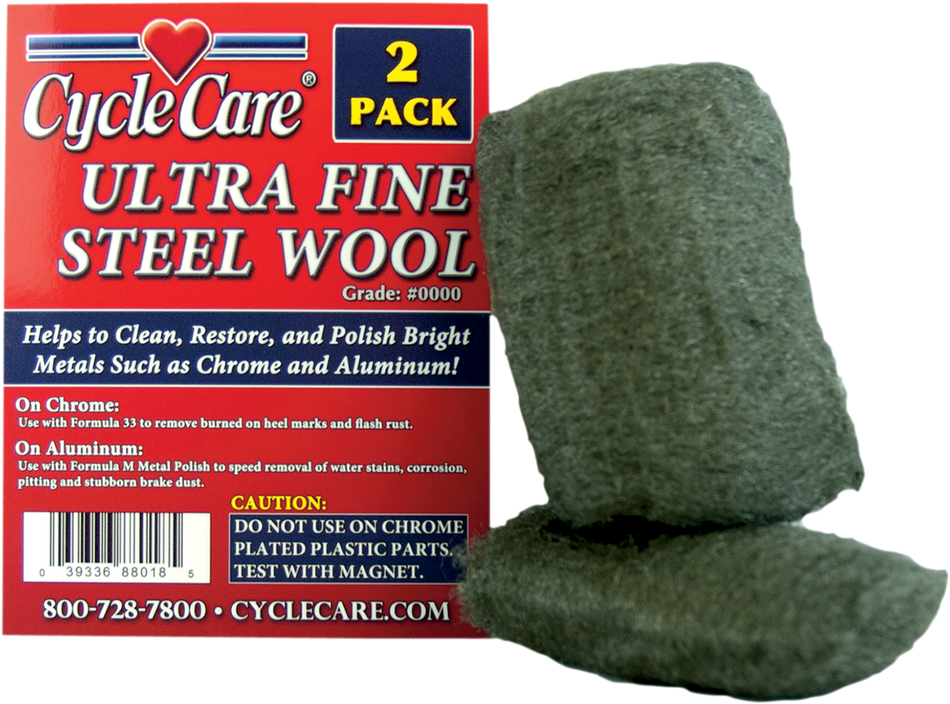 CYCLE CARE FORMULAS Ultra-Fine Steel Wool 88018