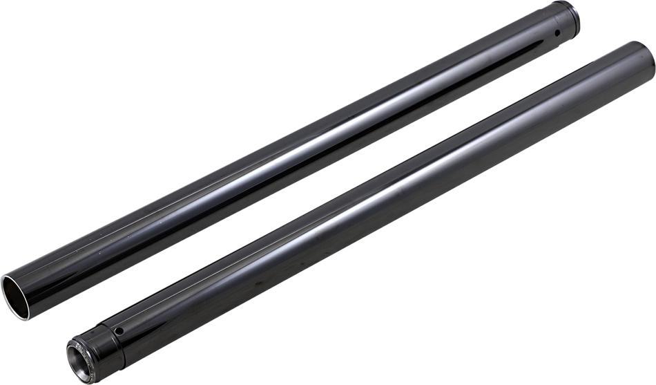 CUSTOM CYCLE ENGINEERING Black Diamond-Like Fork Tubes - 41 mm - 24.25" Length T2002DL