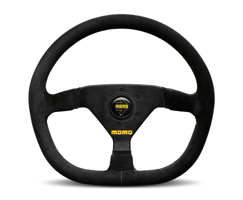 Momo MOD88 Steering Wheel 350 mm -  Black Suede/Black Spokes R1988/35S