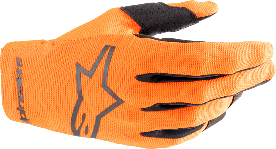 ALPINESTARS Youth Radar Gloves - Hot Orange/Black - Small 3541824-411-S