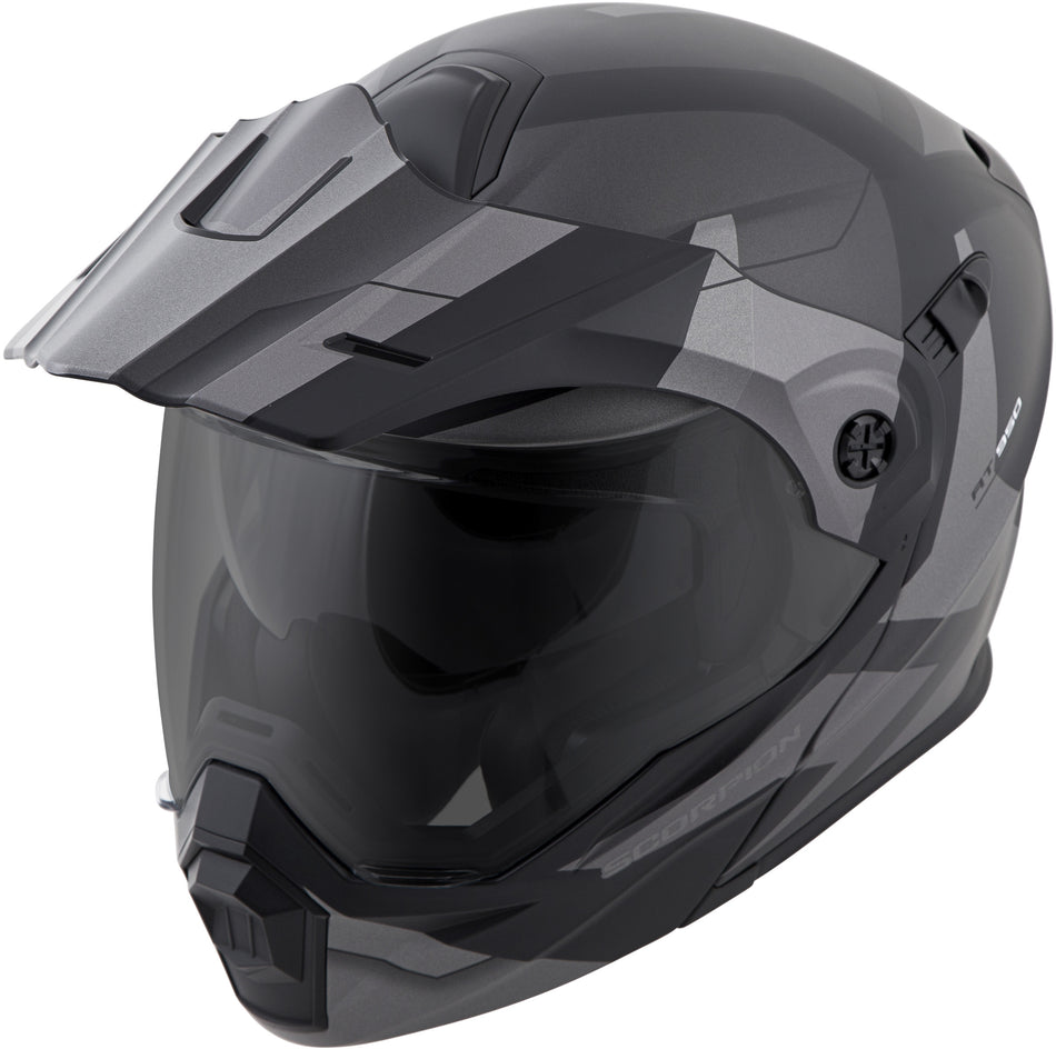 SCORPION EXO Exo-At950 Modular Helmet Neocon Silver Md 95-1054