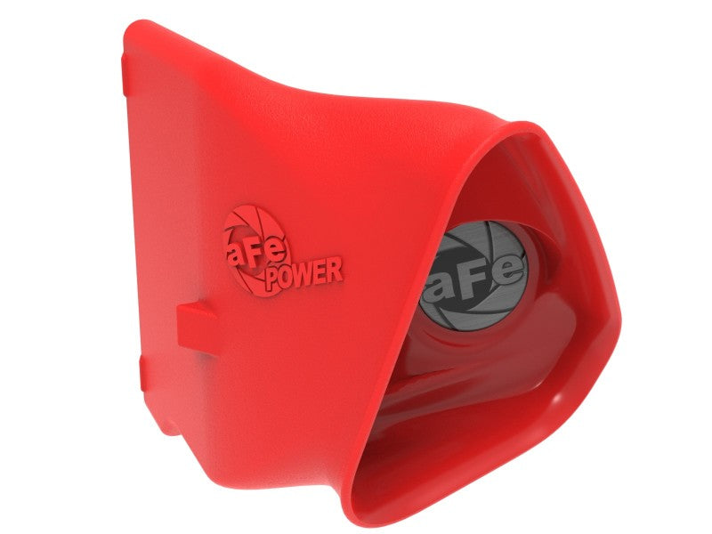 aFe Power 15-20 Ford Mustang 2.3l L4/3.7l V6/5.0l V8 Dynamic Air Scoop - Red 54-13015SR