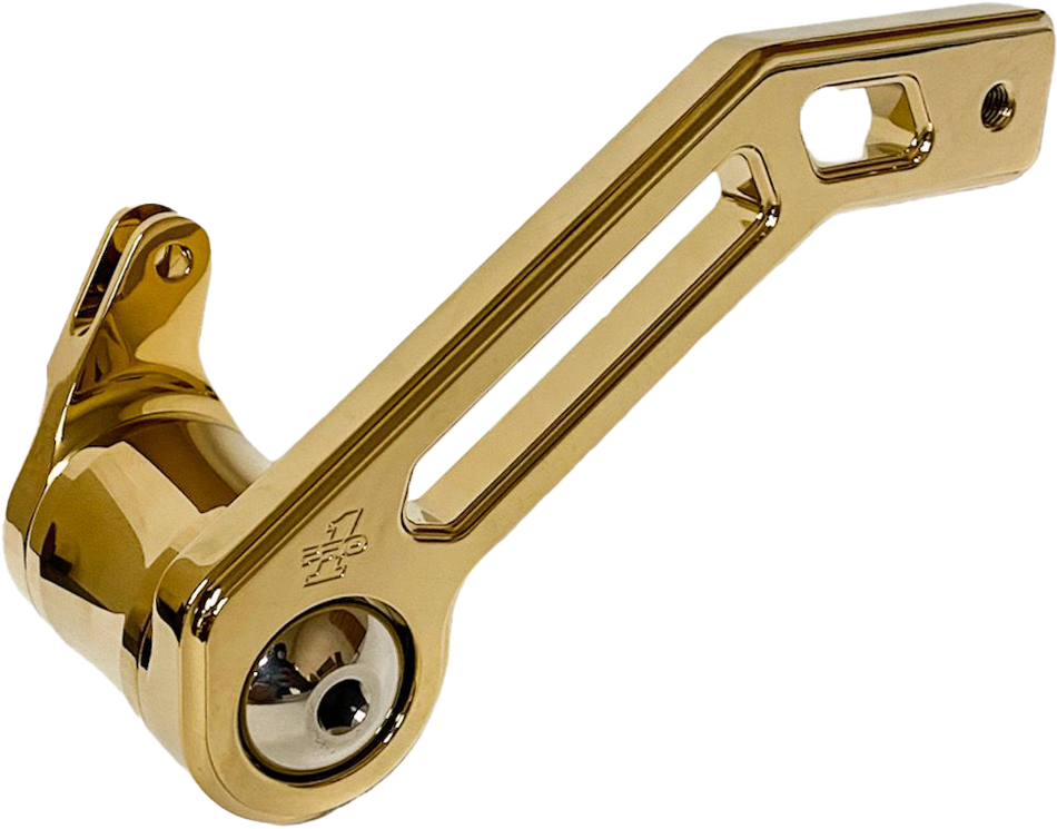 PRO ONE T-Rex Shorty Brake Arm Gold `08-13 Touring 500772TIN