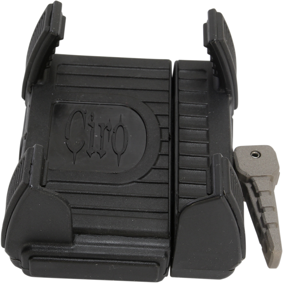 CIRO Smartphone/GPS Holder - without Charger - Chrome 50310
