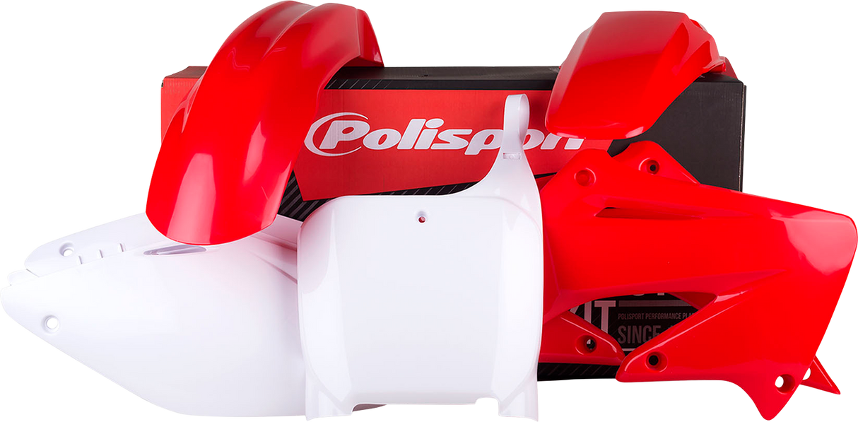 POLISPORT Body Kit - Komplett - OEM Rot/Weiß - CR 125R/250R 90604