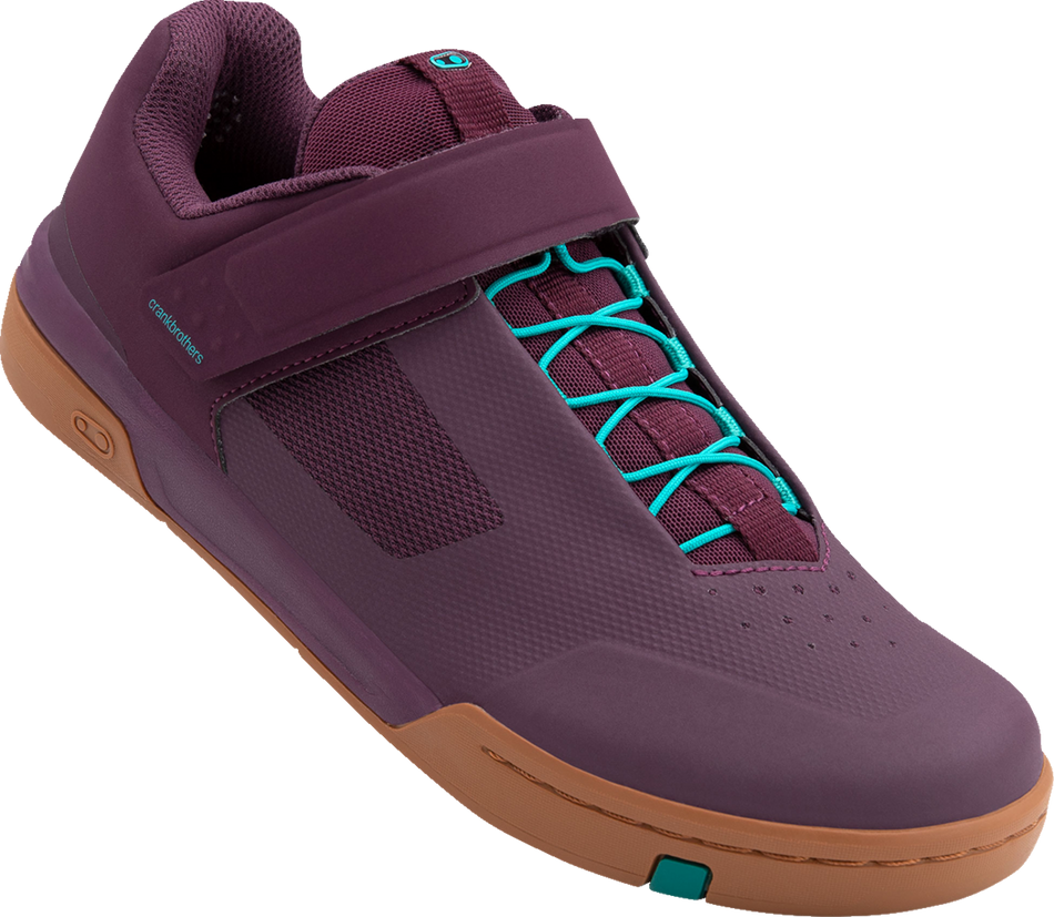 CRANKBROTHERS Stamp Speedlace Shoes - Purple/Teal Blue - US 8 STS29546A080